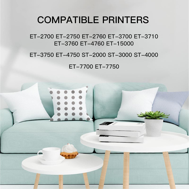 Printers Jack Ink Refill Compatible for 502 T502, Bottles Replacement for EcoTank ET-2750 ET-3750 ET-4750 ET-2760 ET-3760 ET-4760 ET-2700 ET-3700 ET-3710 ET-15000 ST-2000 ST-3000 ST-4000 Printer - Image 2